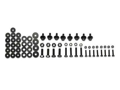 RedRock Replacement Side Step Bar Hardware Kit for J127014-JL Only (18-25 Jeep Wrangler JL 2-Door)