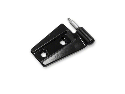 RedRock Door Hinge Set; Textured Black (07-18 Jeep Wrangler JK 4-Door)