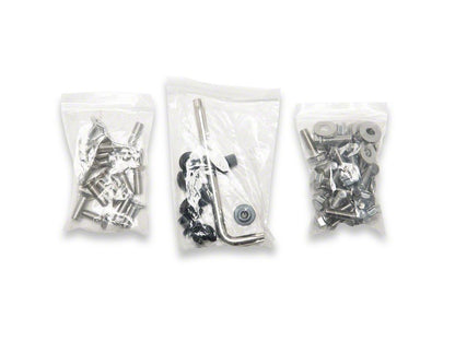 RedRock Door Hinge Set; Textured Black (07-18 Jeep Wrangler JK 4-Door)