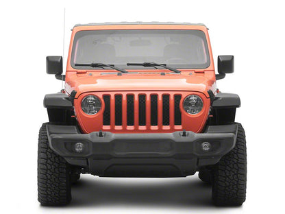 RedRock Flat Style Fender Flares with LED DRL and Turn Signals (18-25 Jeep Wrangler JL)