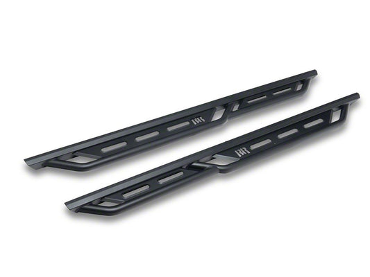 RedRock TC3 HD Rocker Steps; Textured Black (07-18 Jeep Wrangler JK 4-Door)