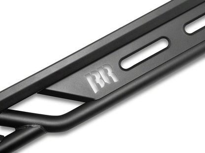 RedRock TC3 HD Rocker Steps; Textured Black (07-18 Jeep Wrangler JK 4-Door)