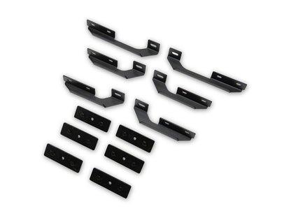 RedRock Heavy Duty Steel OE Style Side Steps (97-06 Jeep Wrangler TJ, Excluding Unlimited)