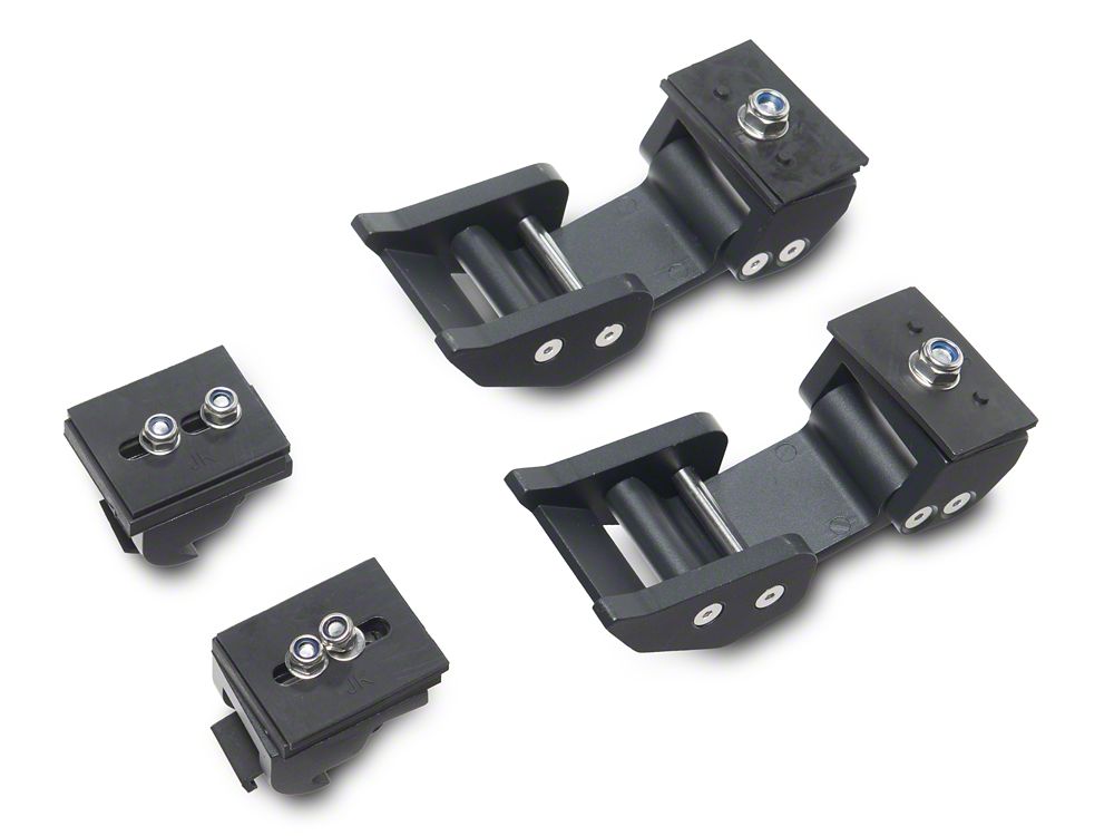 RedRock V3 Old Glory Billet Hood Catch Kit (07-26 Jeep Wrangler JK & JL)