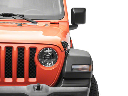 RedRock V3 Old Glory Billet Hood Catch Kit (07-26 Jeep Wrangler JK & JL)