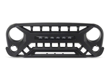 RedRock Armor Grille with LED Off-Road Lighting (07-18 Jeep Wrangler JK)