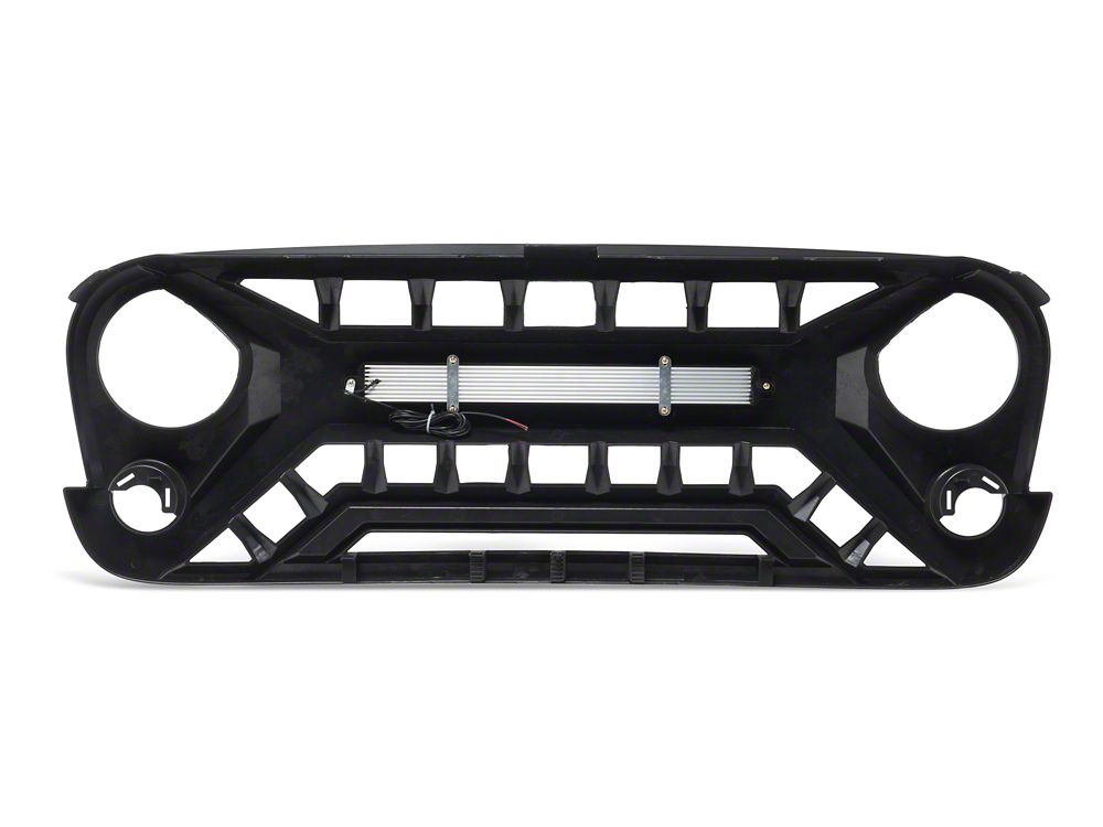 RedRock Armor Grille with LED Off-Road Lighting (07-18 Jeep Wrangler JK)