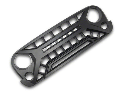RedRock Armor Grille with LED Off-Road Lighting (07-18 Jeep Wrangler JK)