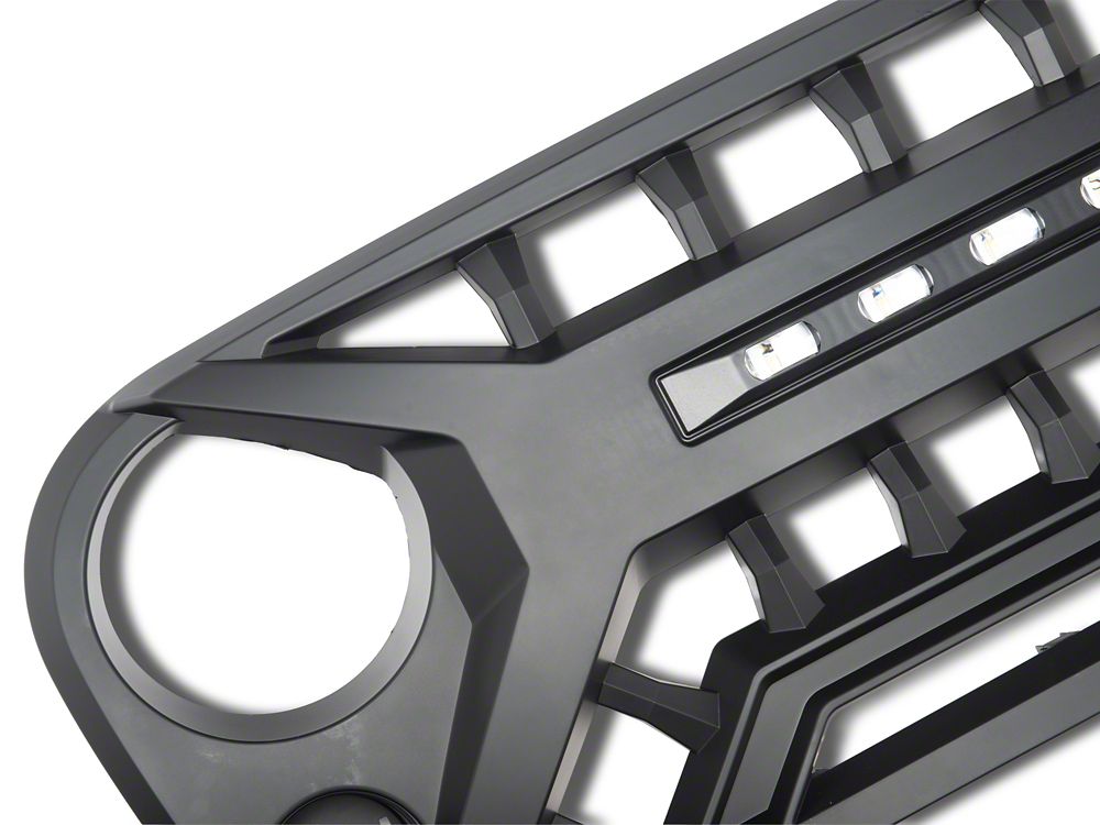 RedRock Armor Grille with LED Off-Road Lighting (07-18 Jeep Wrangler JK)