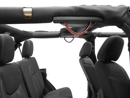 RedRock Paracord 3-in-1 Grab Handles; Orange (07-18 Jeep Wrangler JK)
