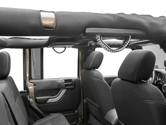 RedRock Paracord 3-in-1 Grab Handles; White (07-18 Jeep Wrangler JK)