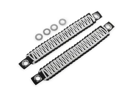 RedRock Paracord 3-in-1 Grab Handles; White (07-18 Jeep Wrangler JK)