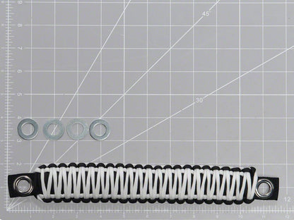 RedRock Paracord 3-in-1 Grab Handles; White (07-18 Jeep Wrangler JK)