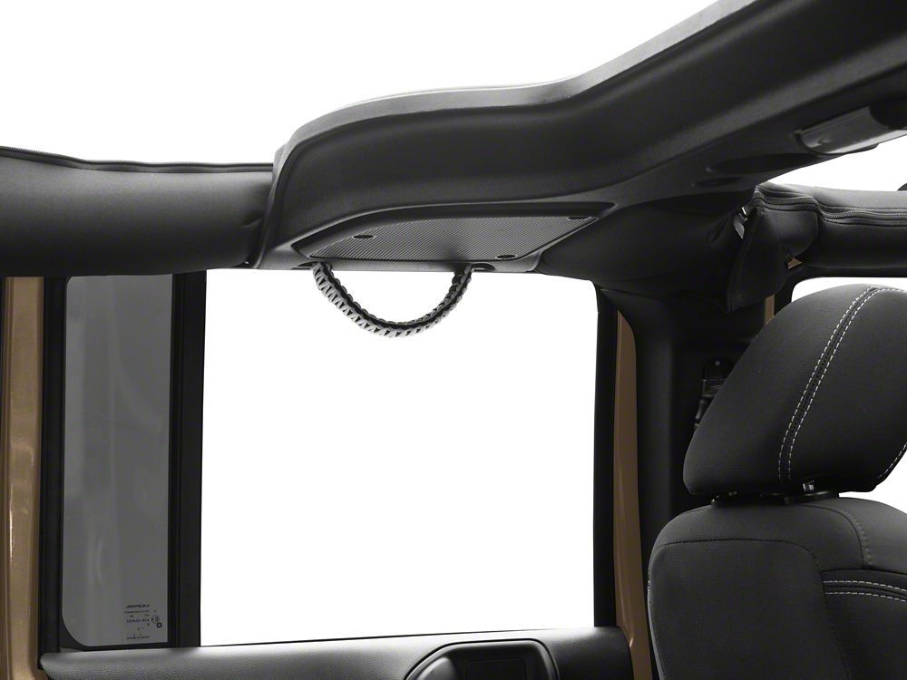 RedRock Paracord 3-in-1 Grab Handles; White (07-18 Jeep Wrangler JK)