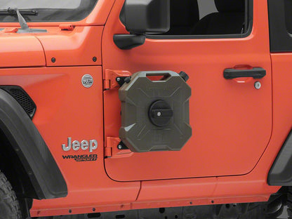 RedRock Door Mount for 6L Jerry Can (07-25 Jeep Wrangler JK & JL)