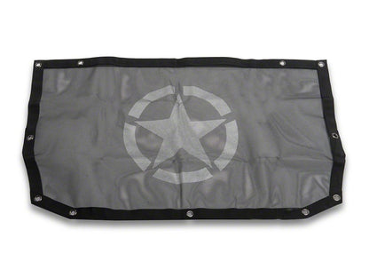 RedRock Mesh Sun Shade; Front and Rear; Star (24-25 Jeep Wrangler JL 4-Door)