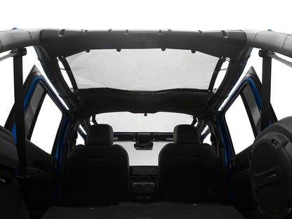 RedRock Mesh Sun Shade; Front and Rear; Star (24-25 Jeep Wrangler JL 4-Door)
