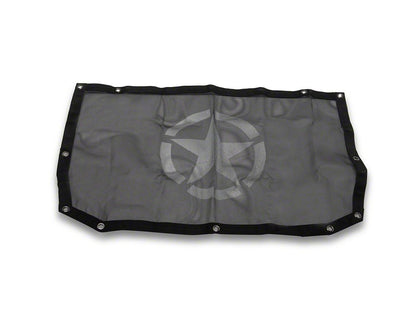 RedRock Mesh Sun Shade; Front; Star (24-25 Jeep Wrangler JL)