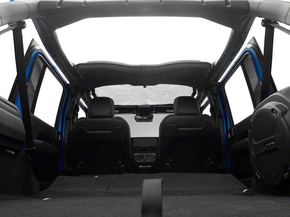 RedRock Mesh Sun Shade; Front; Star (24-25 Jeep Wrangler JL)