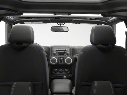 RedRock Headrest Grab Handles; Black (07-25 Jeep Wrangler JK & JL)