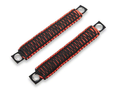 RedRock Headrest Grab Handles; Red (07-25 Jeep Wrangler JK & JL)