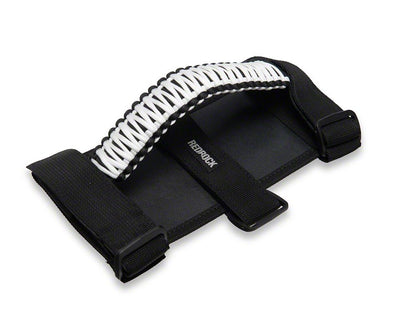 RedRock Paracord Grab Handles; White (87-25 Jeep Wrangler YJ, TJ, JK & JL)