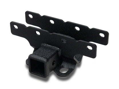 RedRock 2-Inch Receiver Hitch with Rubber Hitch Cover (07-25 Jeep Wrangler JK & JL)