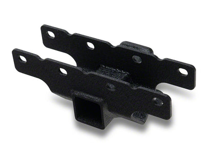 RedRock 2-Inch Receiver Hitch with Rubber Hitch Cover (07-25 Jeep Wrangler JK & JL)