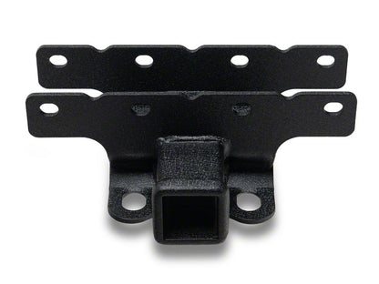 RedRock 2-Inch Receiver Hitch with Rubber Hitch Cover (07-25 Jeep Wrangler JK & JL)