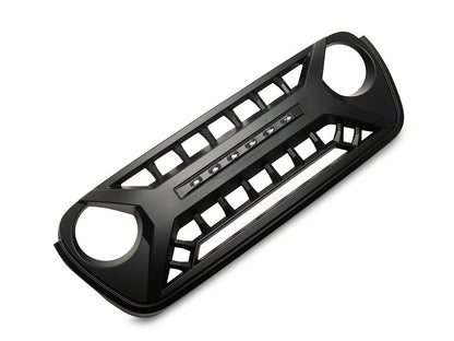 RedRock Armor Grille with LED Off-Road Lighting (18-25 Jeep Wrangler JL)