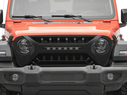 RedRock Armor Grille with LED Off-Road Lighting (18-25 Jeep Wrangler JL)