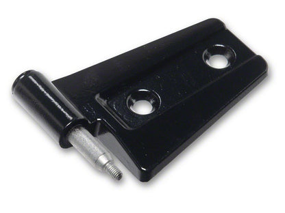 RedRock Door Hinges; Textured Black (07-18 Jeep Wrangler JK 2-Door)