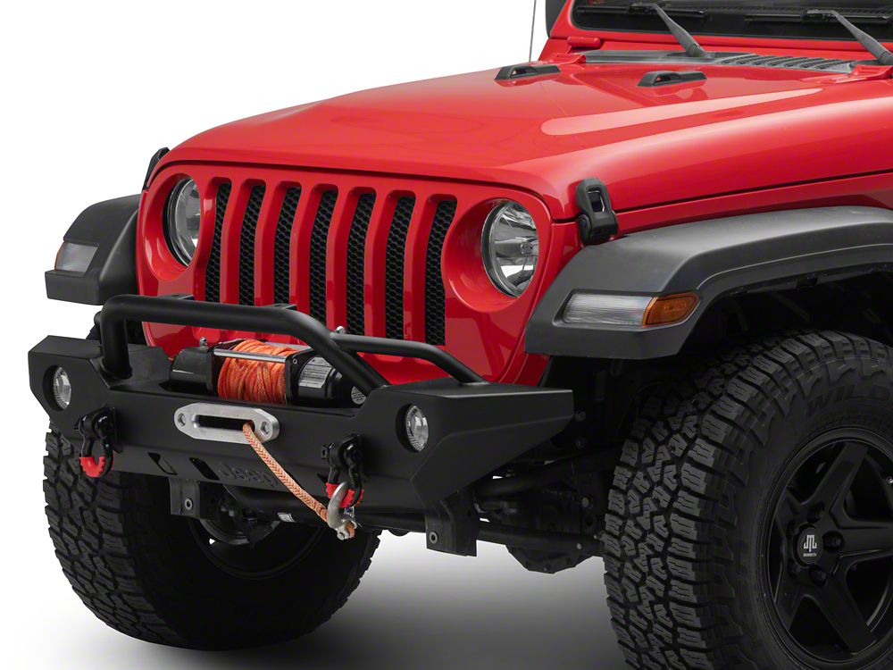 Jeep Licensed by RedRock Adventure HD Front Bumper (18-26 Jeep Wrangler JL)