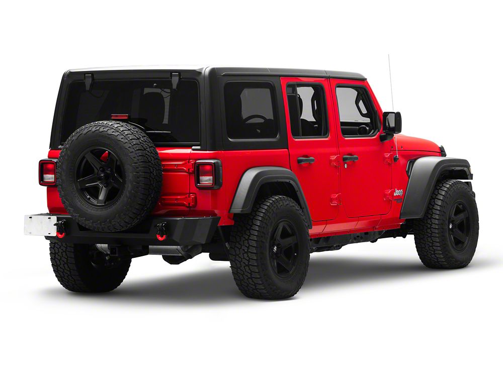 Jeep Licensed by RedRock Extreme HD Rear Bumper (18-26 Jeep Wrangler JL)