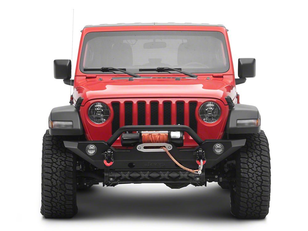 Jeep Licensed by RedRock Trail Force HD Front Bumper (18-26 Jeep Wrangler JL)