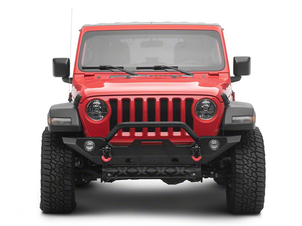 Jeep Licensed by RedRock Trail Force HD Front Bumper (18-26 Jeep Wrangler JL)