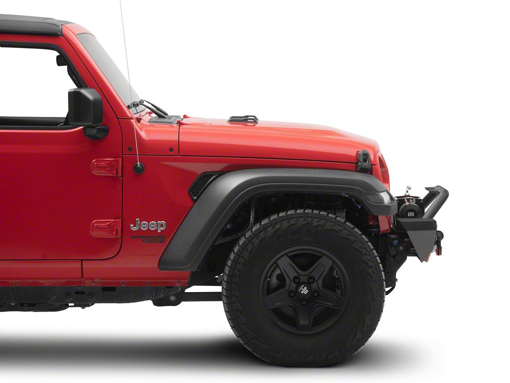 Jeep Licensed by RedRock Trail Force HD Front Bumper with LED Lights (18-26 Jeep Wrangler JL)