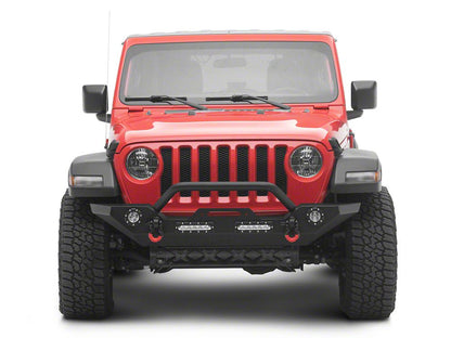 Jeep Licensed by RedRock Trail Force HD Front Bumper with LED Lights (18-26 Jeep Wrangler JL)