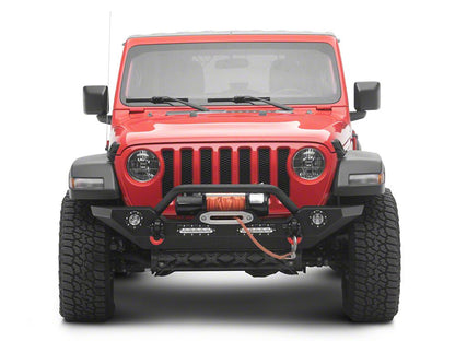 Jeep Licensed by RedRock Trail Force HD Front Bumper with LED Lights (18-26 Jeep Wrangler JL)