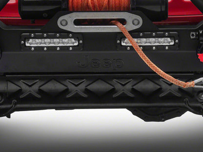 Jeep Licensed by RedRock Trail Force HD Front Bumper with LED Lights (18-26 Jeep Wrangler JL)