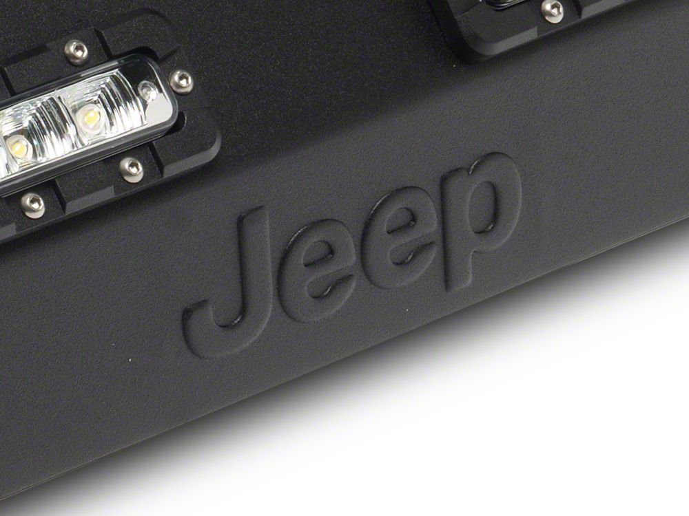 Jeep Licensed by RedRock Trail Force HD Front Bumper with LED Lights (18-26 Jeep Wrangler JL)