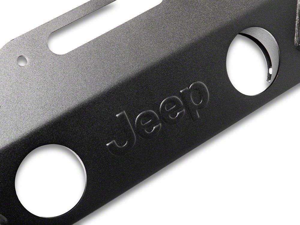 Jeep Licensed by RedRock Attack Stubby Winch Front Bumper (18-26 Jeep Wrangler JL)