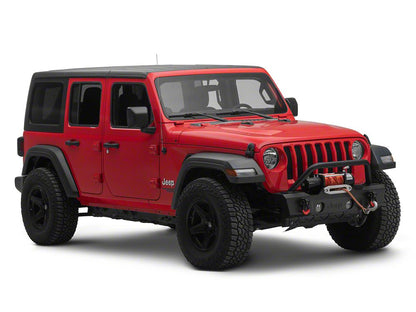 Jeep Licensed by RedRock Attack Stubby Winch Front Bumper (18-26 Jeep Wrangler JL)