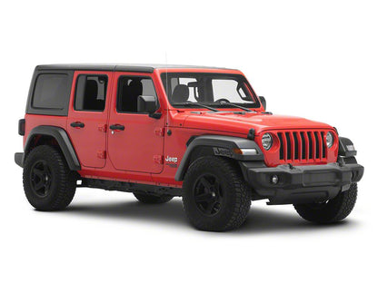 Jeep Licensed by RedRock Aluminum Inner Fender Liners; Front (18-26 Jeep Wrangler JL)