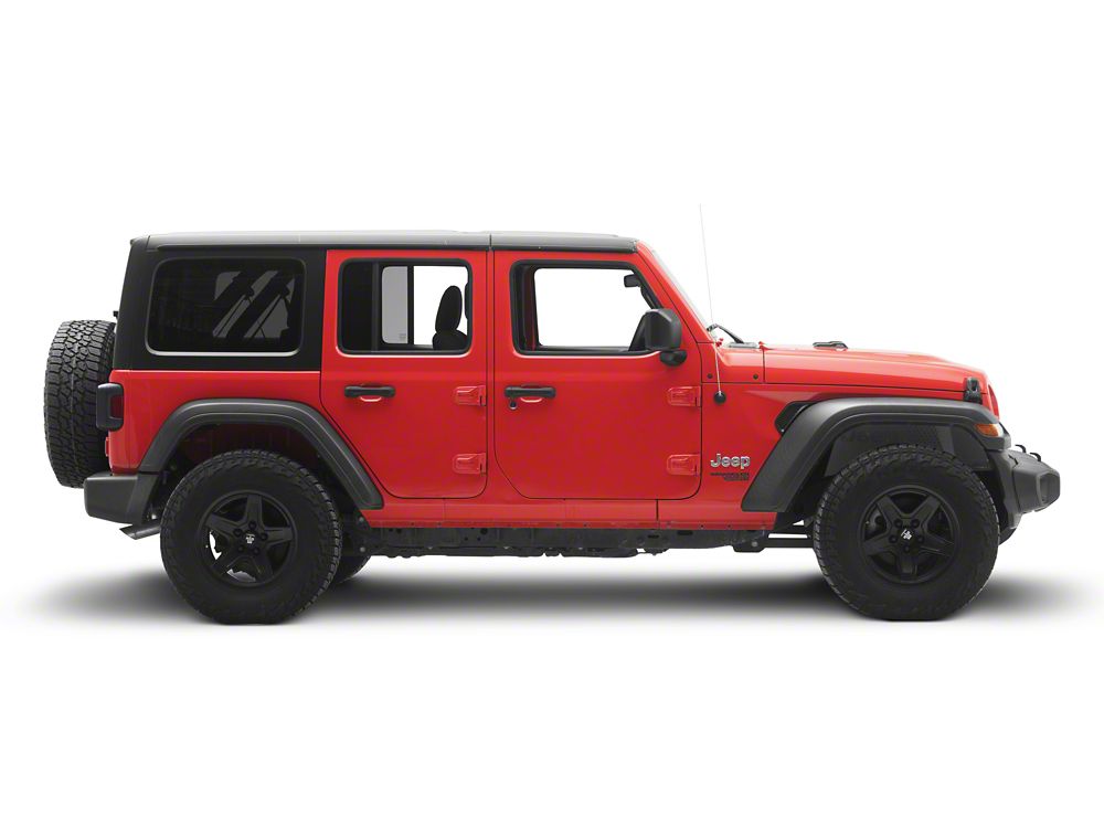 Jeep Licensed by RedRock Aluminum Inner Fender Liners; Front (18-26 Jeep Wrangler JL)