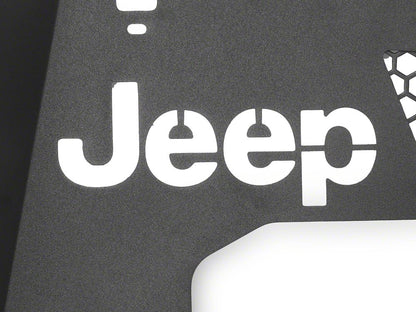 Jeep Licensed by RedRock Aluminum Inner Fender Liners; Front (18-26 Jeep Wrangler JL)