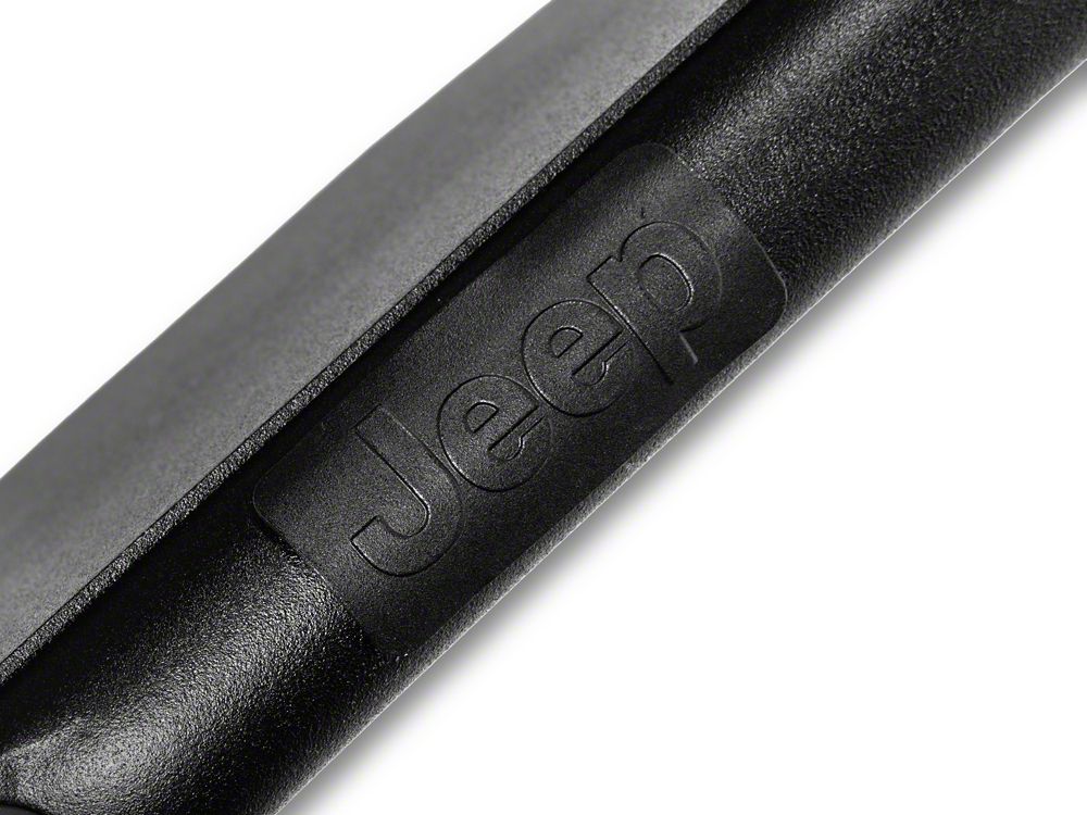 Jeep Licensed by RedRock Tubular Fender Flares with LED DRL and Marker Lights; Front (18-26 Jeep Wrangler JL)