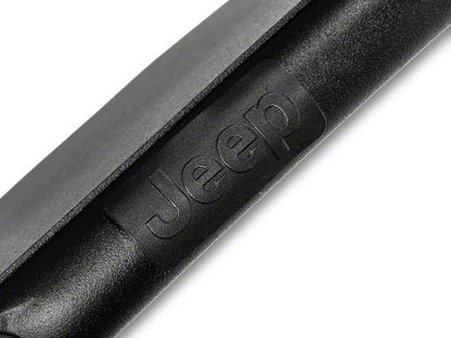 Jeep Licensed by RedRock Tubular Fender Flares with LED DRL and Marker Lights; Front (18-26 Jeep Wrangler JL)