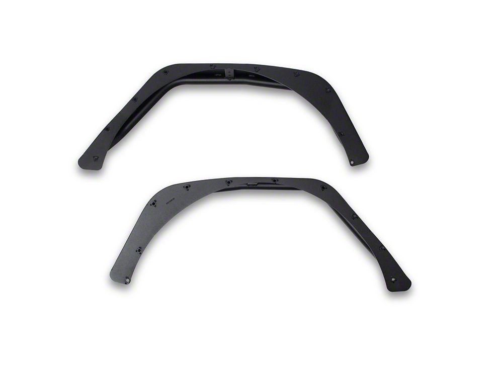 Jeep Licensed by RedRock Tubular Fender Flares; Rear (18-26 Jeep Wrangler JL)