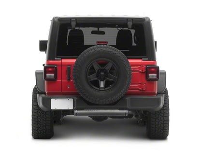 Jeep Licensed by RedRock Tubular Fender Flares; Rear (18-26 Jeep Wrangler JL)